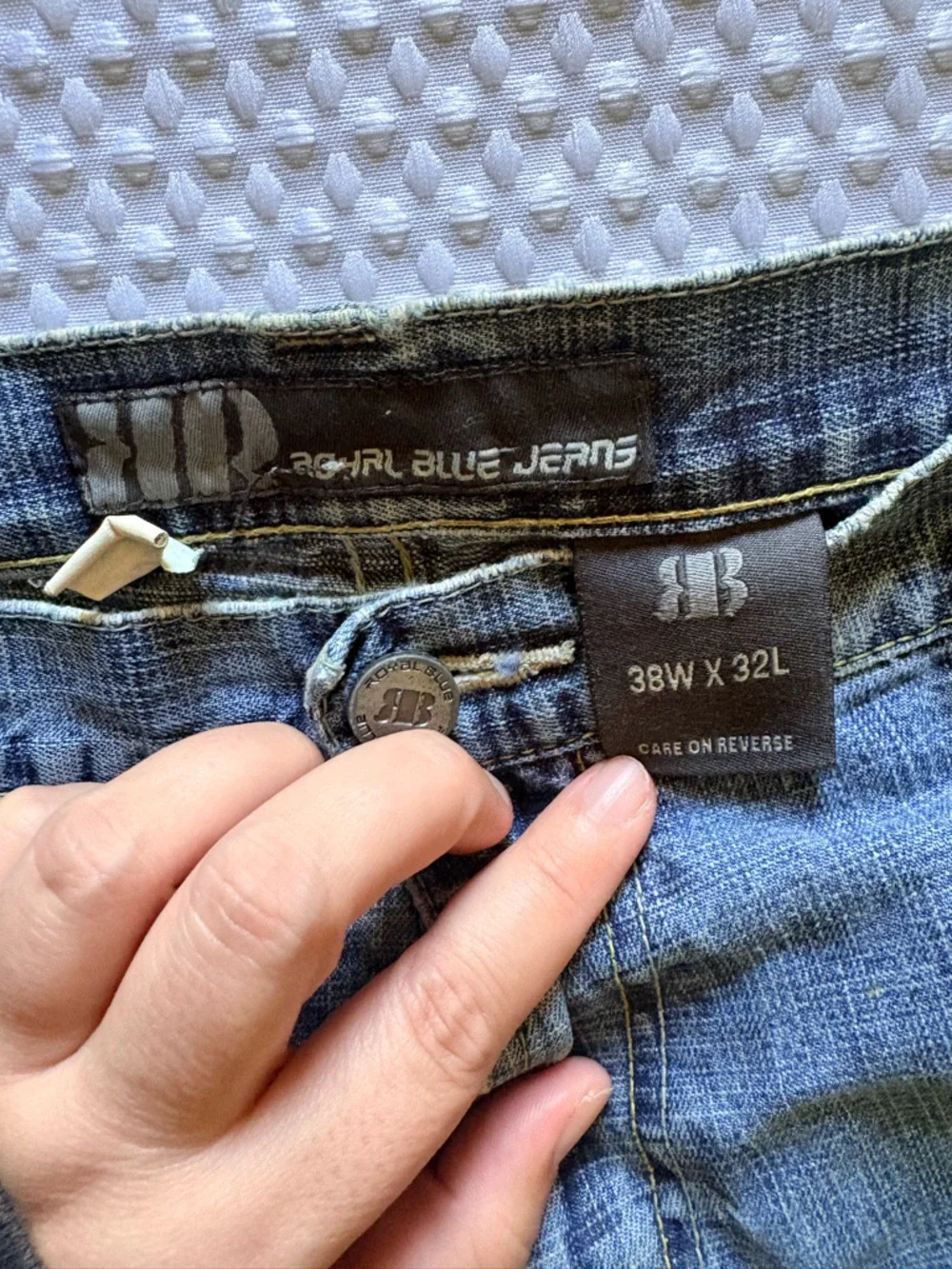 Royal blue Classic Men's Blue Jeans - Casual Everyday Fit